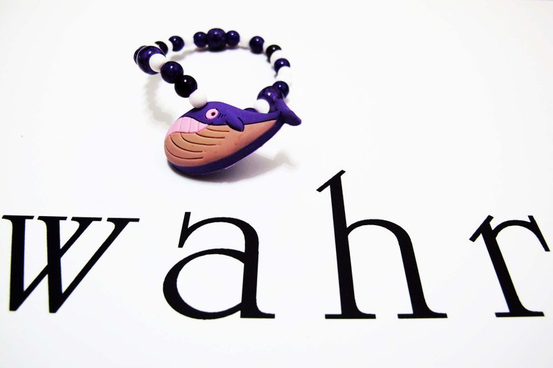 【Wahr】紫鲸手环 - 手链/手环 - 其他材质 多色