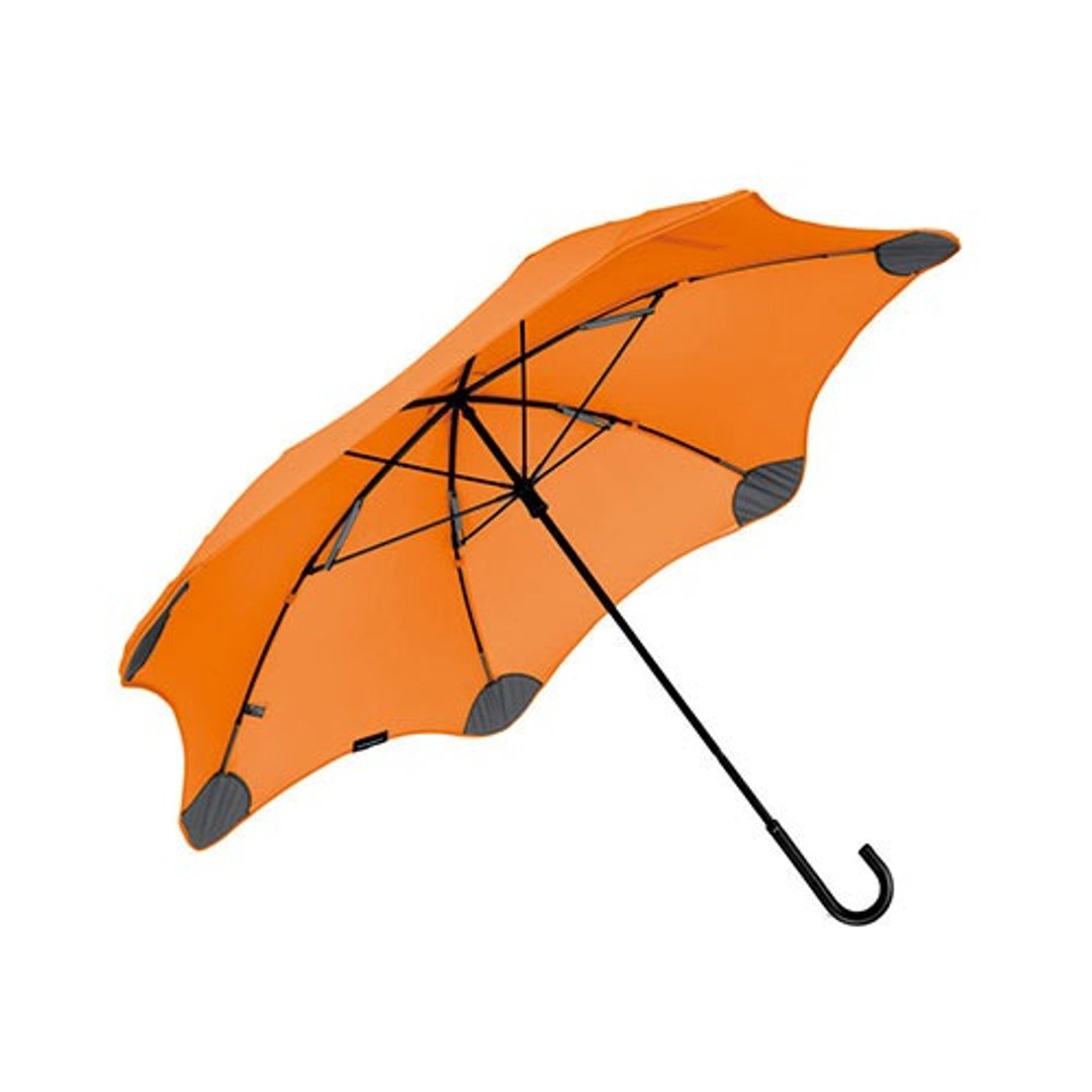【纽西兰BLUNT 保兰特】抗强风时尚勾勾伞 LITE 3(扶桑橘) - 雨伞/雨衣 - 其他材质 橘色