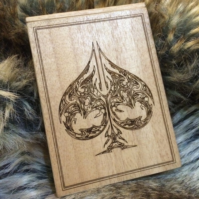 Bicycle-木制牌盒 - 其他 - 木头 金色