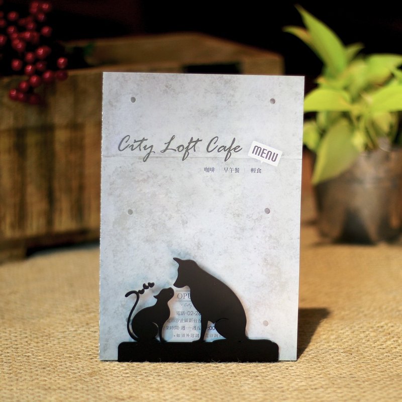 【OPUS东齐金工】欧式铁艺 婚礼摆饰/办公桌疗愈文具小物/餐厅 - 收纳用品 - 其他金属 黑色