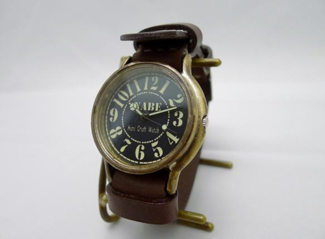 JB HandCraftWatch HandCraftWatch JUMBO Brass36mm NATO Belt BR (JUM31 NATO BR) - 女表 - 其他金属 金色