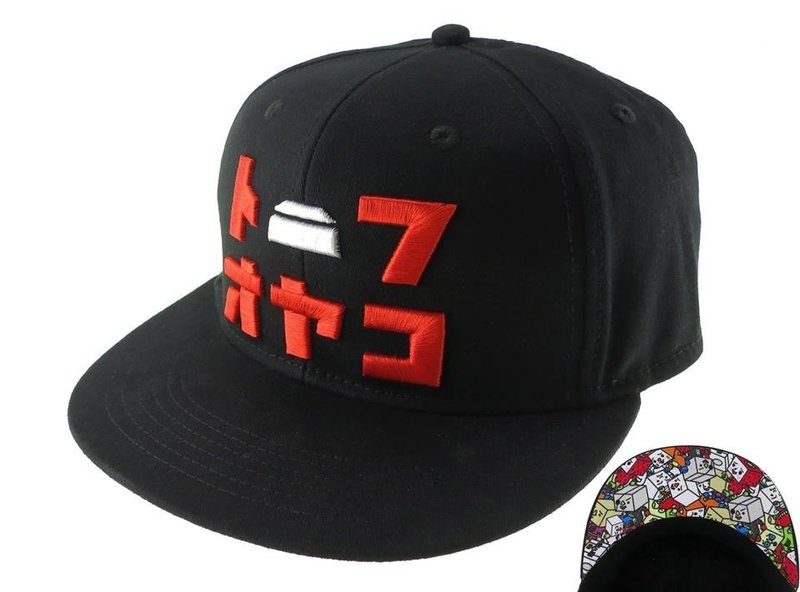 2014 豆腐人 新款棒球帽 (黄/蓝/红) - 帽子 - 其他材质 黑色