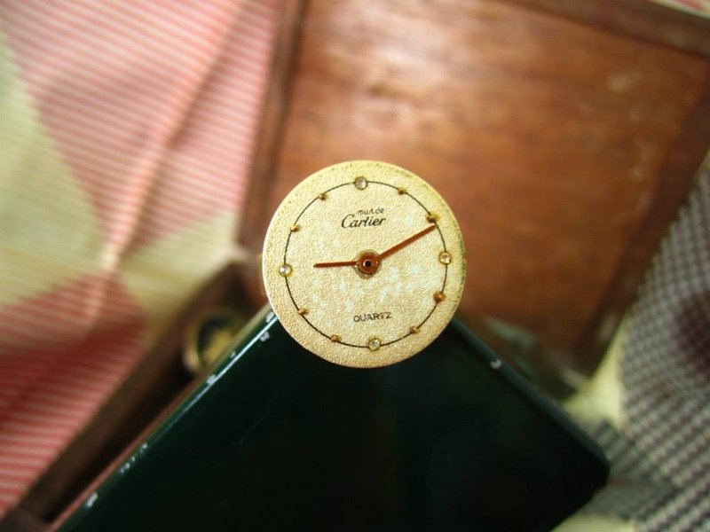 〆乙苦庭 戒指_卡地亚 - 戒指 - 其他金属 金色