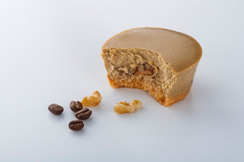 咖啡核果重奶酪 一盒6入 手工制作 cheese cake 弥月蛋糕 - 咸派/甜派 - 新鲜食材 咖啡色