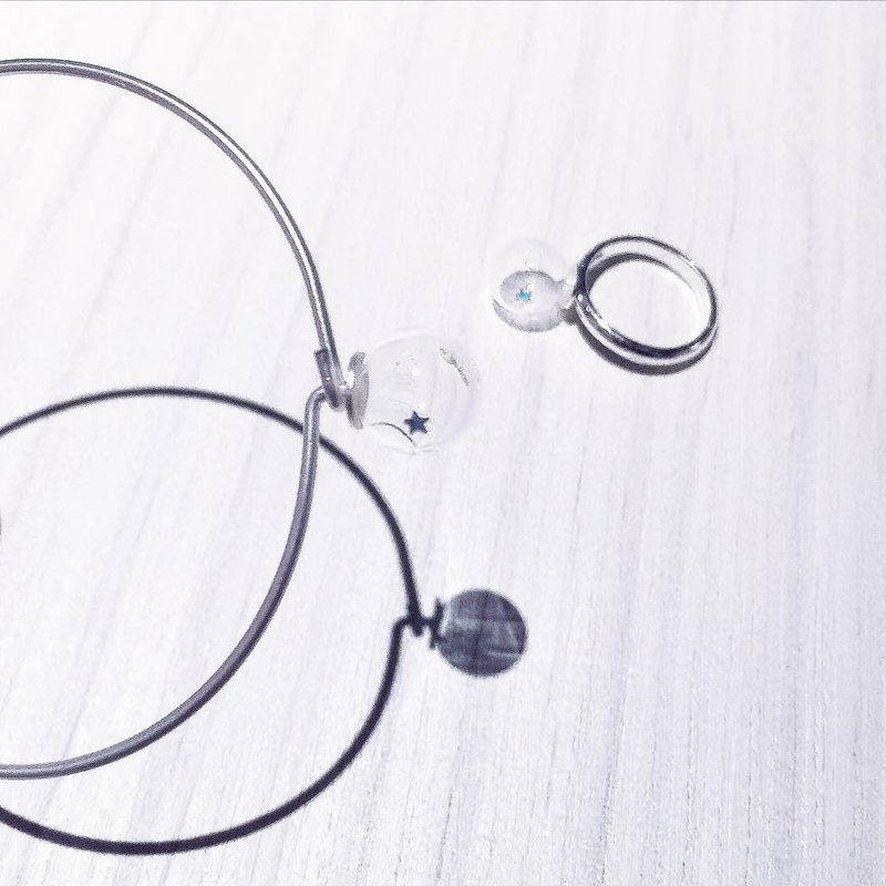 ［スター北极星系列］- ᴘᴏʟᴀʀɪs 手镯---金色/银色 - 手链/手环 - 其他金属 