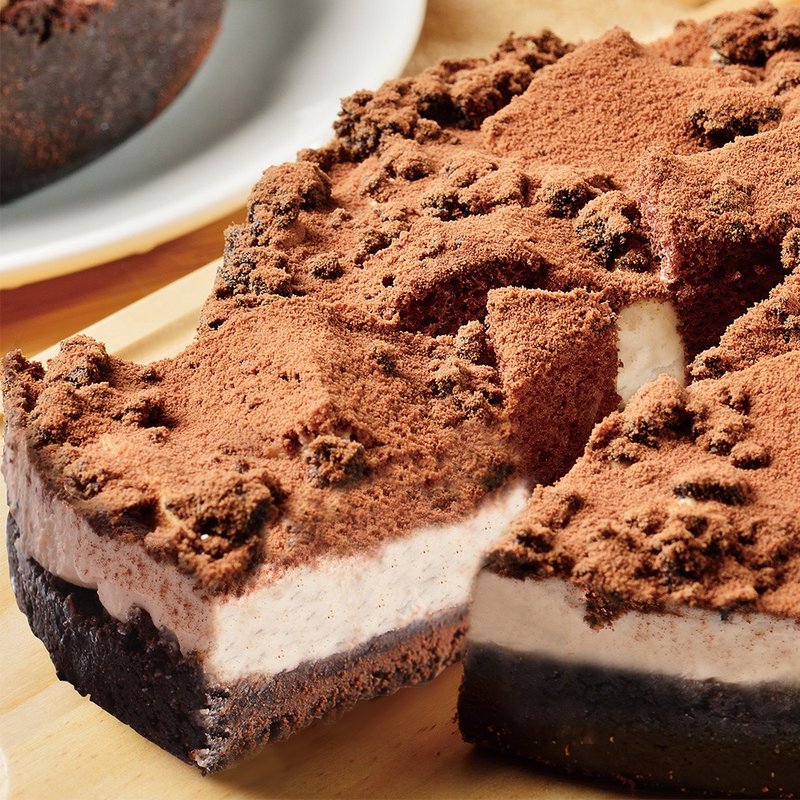 ★Aposo艾波索．绮幻提拉米苏6寸★苹果日报母亲节大赏季军！ 意大利传统提拉米苏做法，香浓马仕卡邦起司搭配手工制作OREO饼干做为饼皮，尝上一口仿佛置身于意大利 - 咸派/甜派 - 新鲜食材 咖啡色