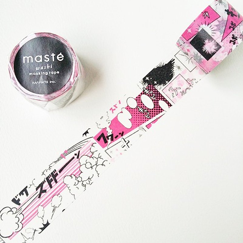 maste 和纸胶带 Multi．Japan【漫画(MST-MKT91-A)】 - 纸胶带 - 纸 多色