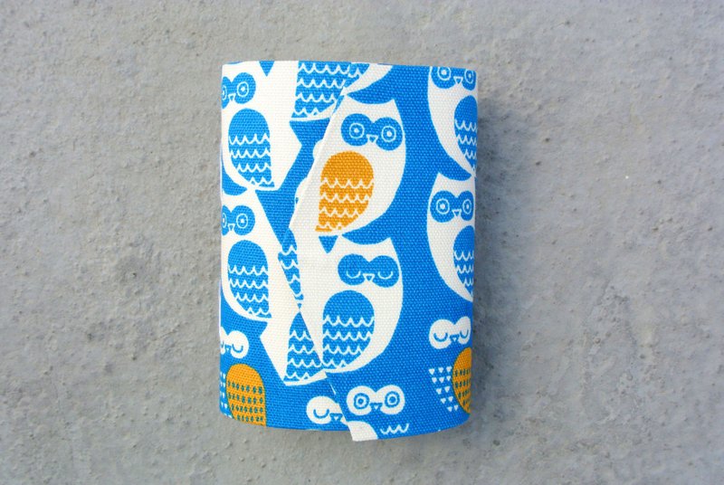 渺小的微光/手工笔记本/日记本/记事本/手帐/摺者小本 - 笔记本/手帐 - 纸 蓝色