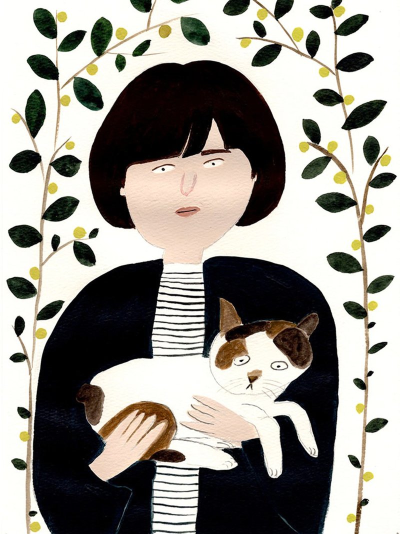 竹谷满的不像肖像 - 海报/装饰画/版画 - 纸 多色