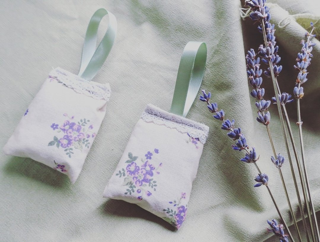 ▫One 花筒▫手工lavender薰衣草香氛袋 - 摆饰 - 植物．花 紫色