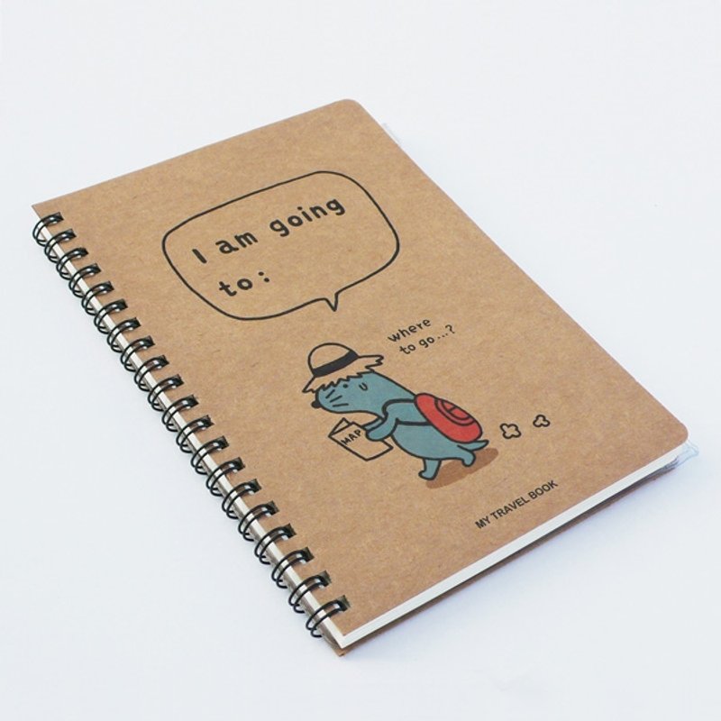 《Foufou X Bon》-我的旅行all in one旅行记事/笔记本二代-迷途水獭 - 笔记本/手帐 - 纸 