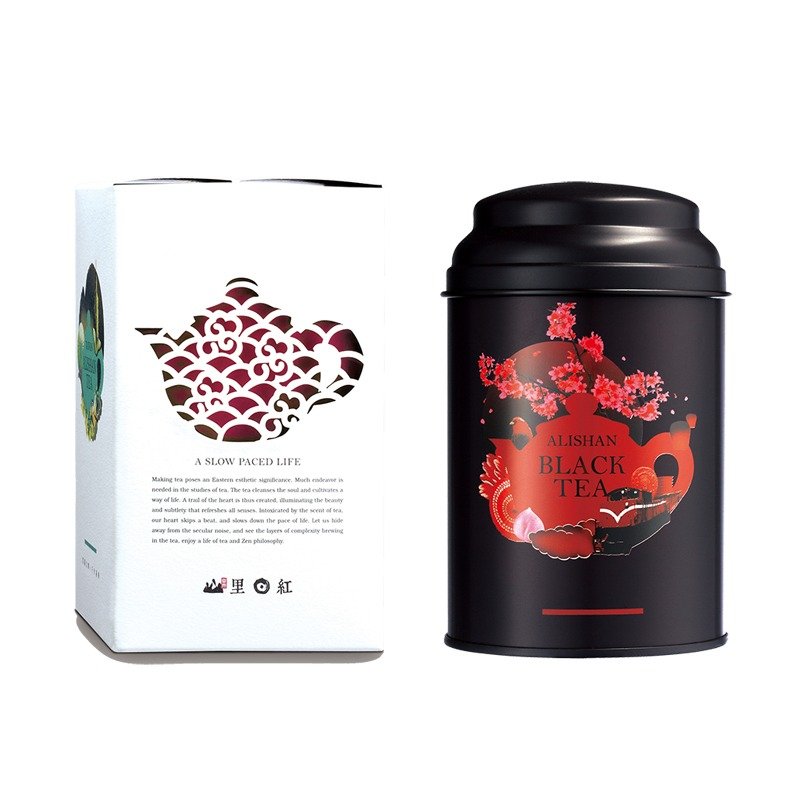 【山里日红】台湾新景红茶 - 4g散茶10入/罐 - 茶 - 新鲜食材 红色