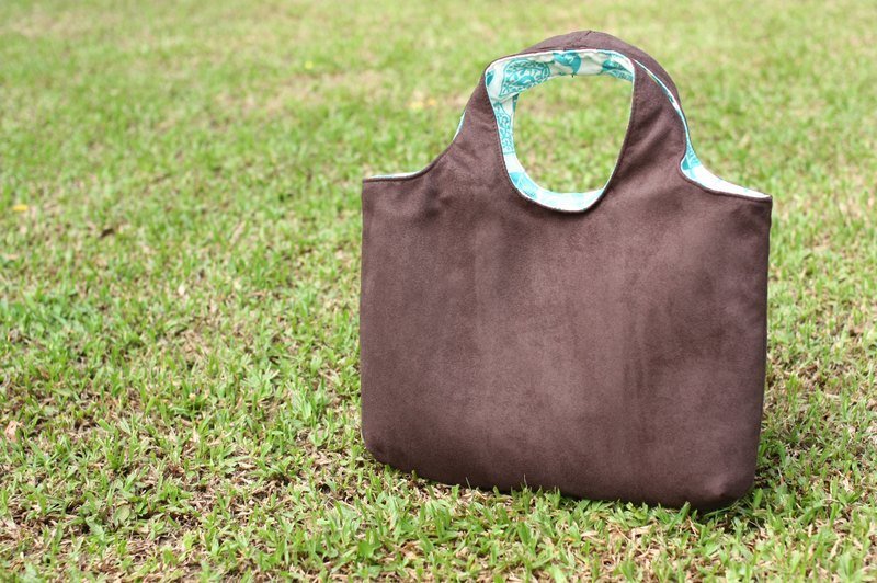 Chez。城市系列　极简手袋－深咖可可 - 手提包/手提袋 - 其他材质 咖啡色