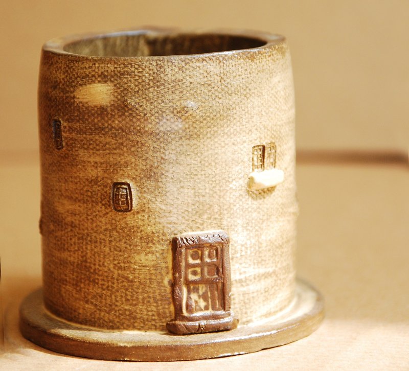 云之端 城堡-长方盆器20（不含植物+有孔） - 植栽/盆栽 - 其他材质 咖啡色