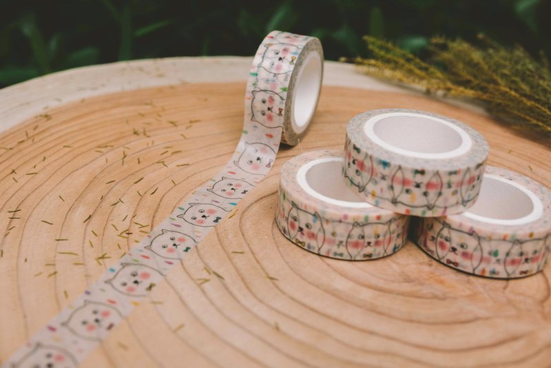 KerKerland-甜蜜默契-纸胶带 - 纸胶带 - 纸 多色