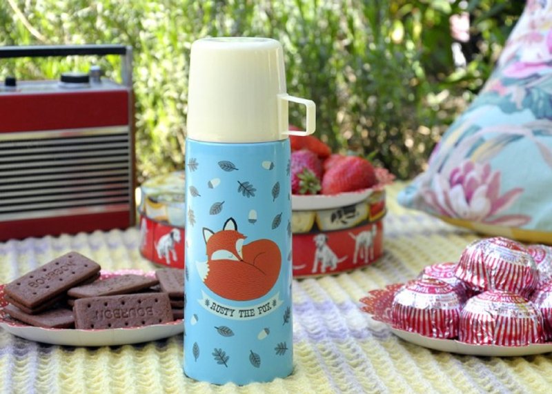 英国Rex复古小狐狸水壶 - 随行杯提袋/水壶袋 - 其他材质 