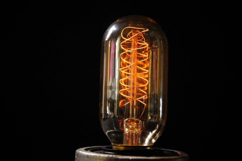 Edison-industry  工业风 爱迪生复古灯泡 胖胖试管  甜甜圈造型 - 灯具/灯饰 - 玻璃 黄色