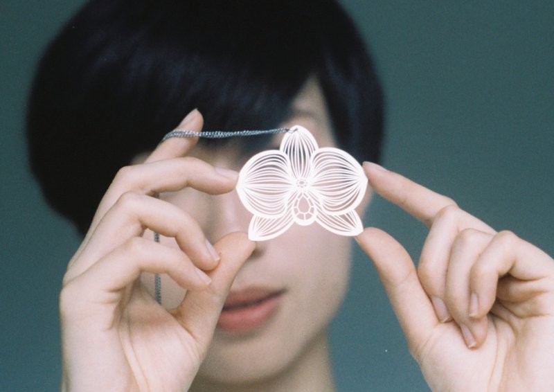 白钢坠饰系列 / 兰丝 / 304白钢 / 项链 - 项链 - 其他材质 灰色