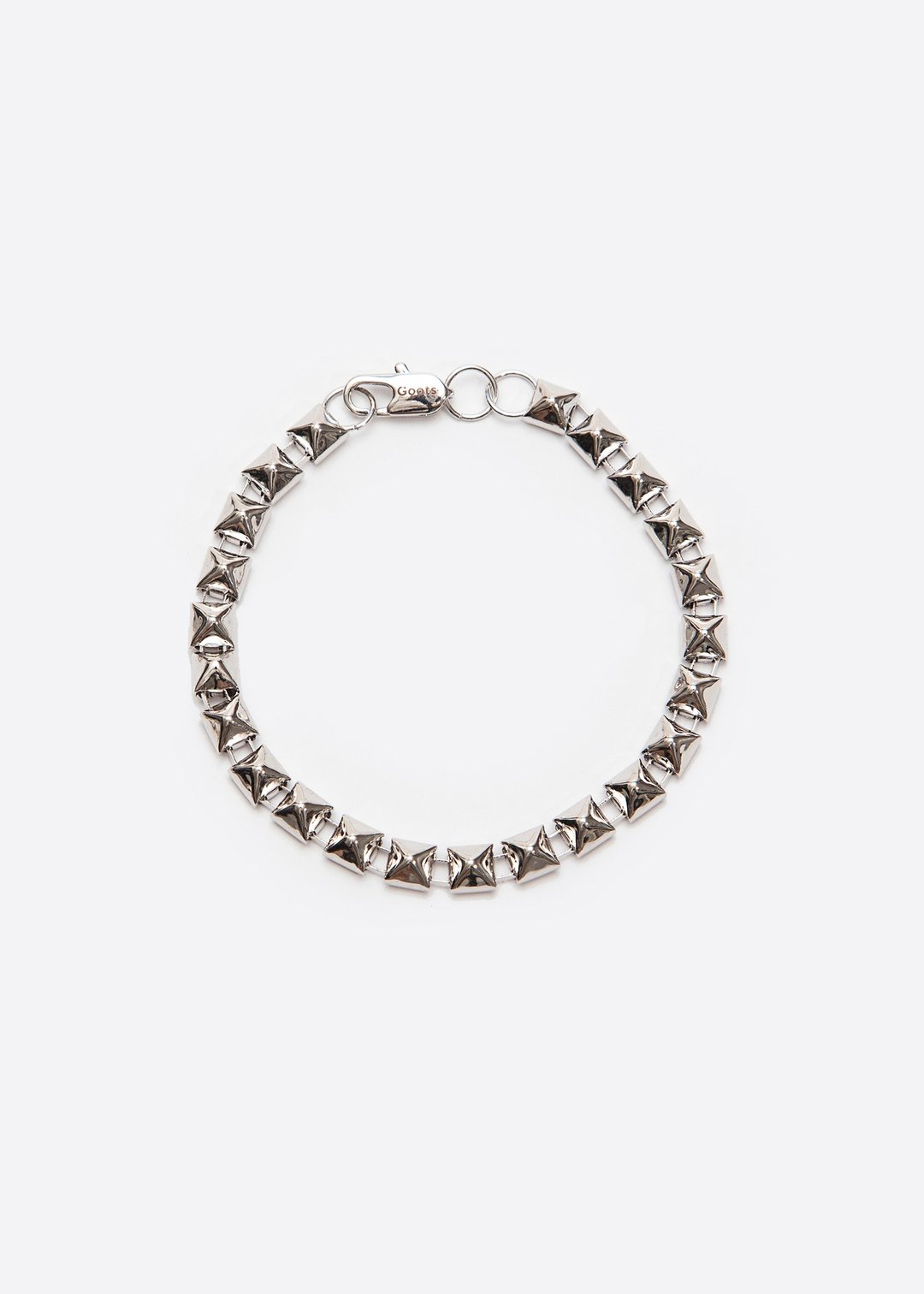 GOOTS / Rivet-Chain Bracelet 铆钉链条手链 - 手链/手环 - 其他金属 
