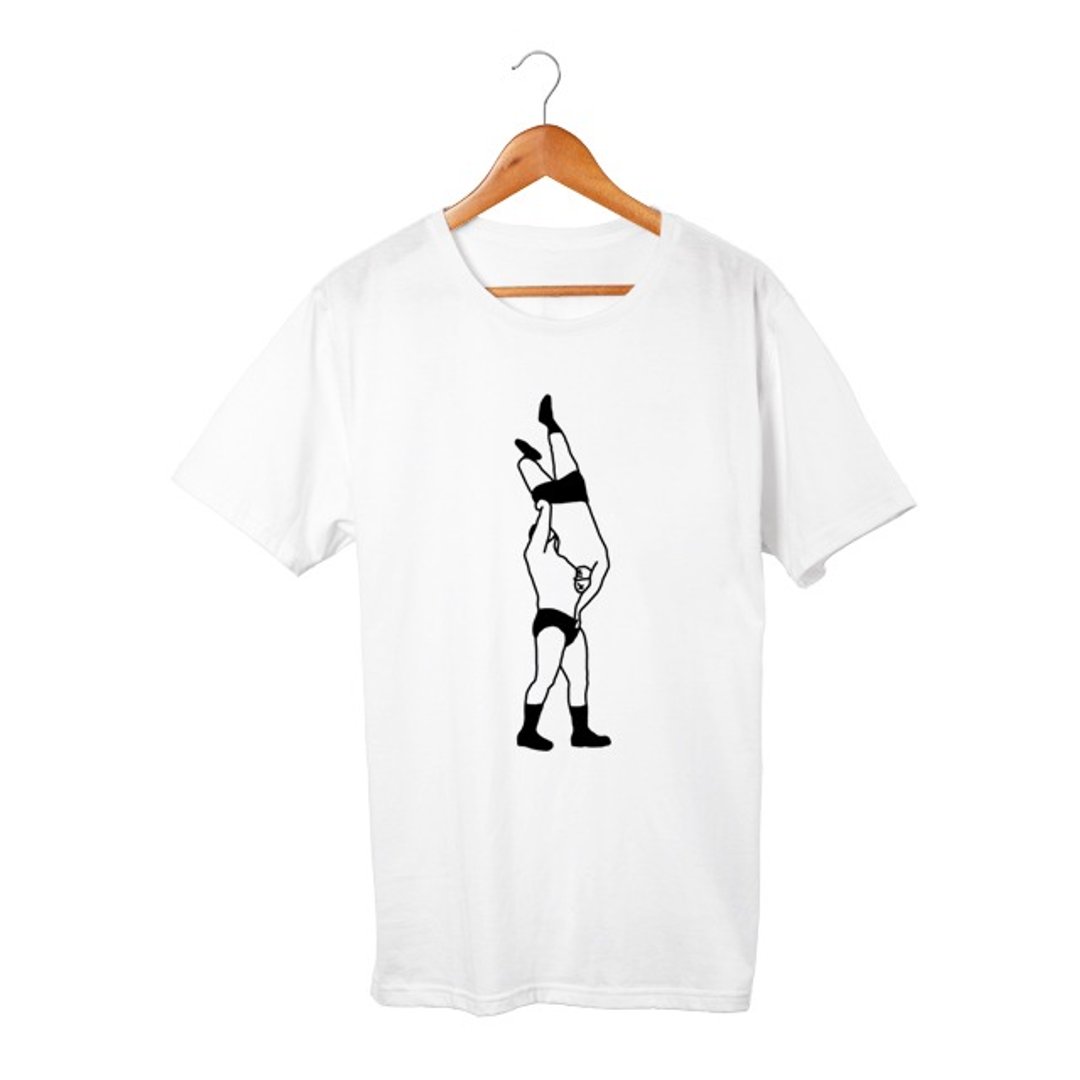 Brain Buster T-shirt - 男装上衣/T 恤 - 棉 白色