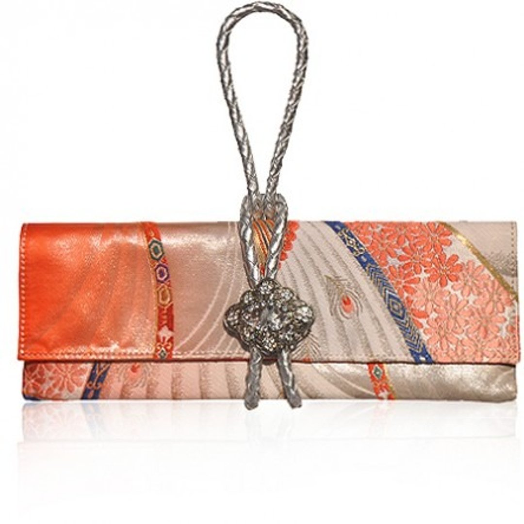 Kujyaku.1 Obi Knot Leather Strap Clutch - 手提包/手提袋 - 其他材质 