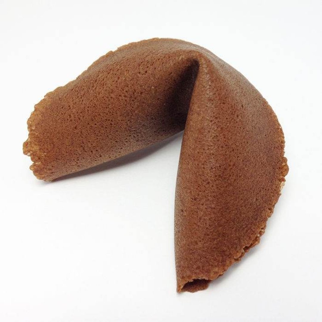 【天天幸运饼】定制化签文~手工现烤幸运饼干 FORTUNE COOKIE 巧克力风味 - 其他 - 其他材质 黑色