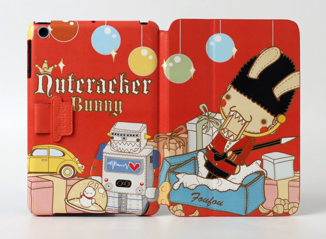 《Foufou》iPadmini Smart Cover 掀盖可立式保护皮套-Nutcracker - 平板/电脑保护壳 - 塑料 红色
