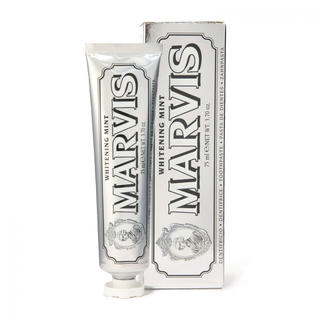 MARVIS 亮白薄荷牙膏 Whitening Mint - 75 ml. / 3.7 oz. - 香薰/精油/线香 - 其他材质 白色