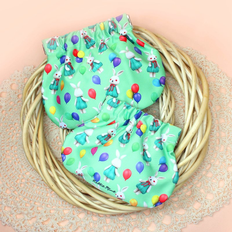 (Rabbit Mint) 薄荷兔弹片口金零钱包(小) - (PH0003) - 零钱包 - 其他材质 绿色