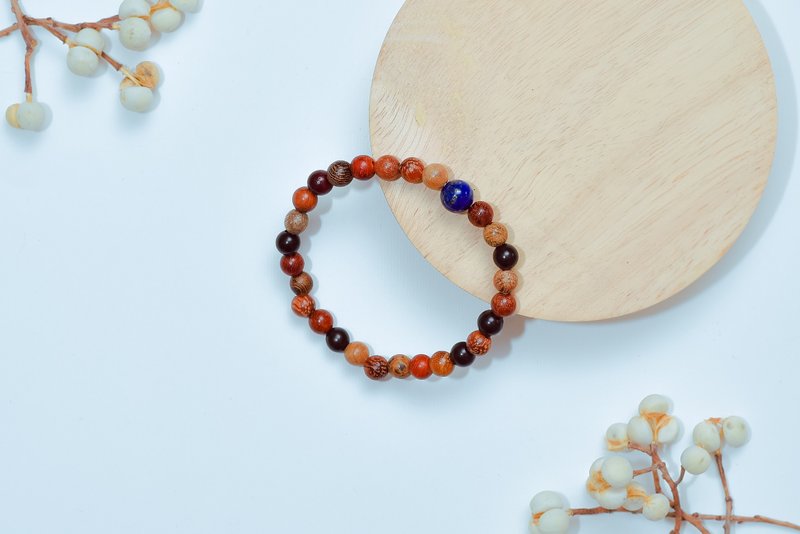 蓦然(手环系列)纯檀木(6mm)--健康 - 手链/手环 - 木头 多色