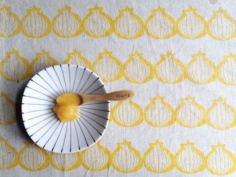 微田水气手工果酱单纯滋味*人生系列-凤梨口味 - 果酱/抹酱 - 玻璃 黄色