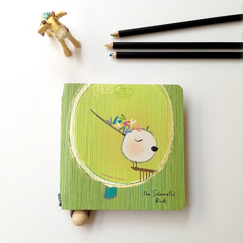 不哭鸟小本子-美丽心情 - 笔记本/手帐 - 纸 绿色