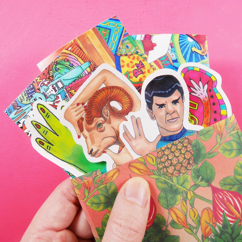 好划算贴纸组 ( 任选20张 ) - 贴纸 - 纸 绿色