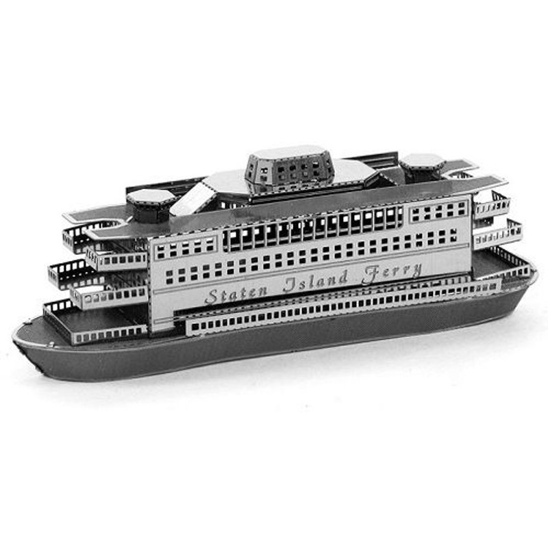 微模型金属系列 TMN-07 史泰登岛渡轮 - 其他 - 其他金属 灰色