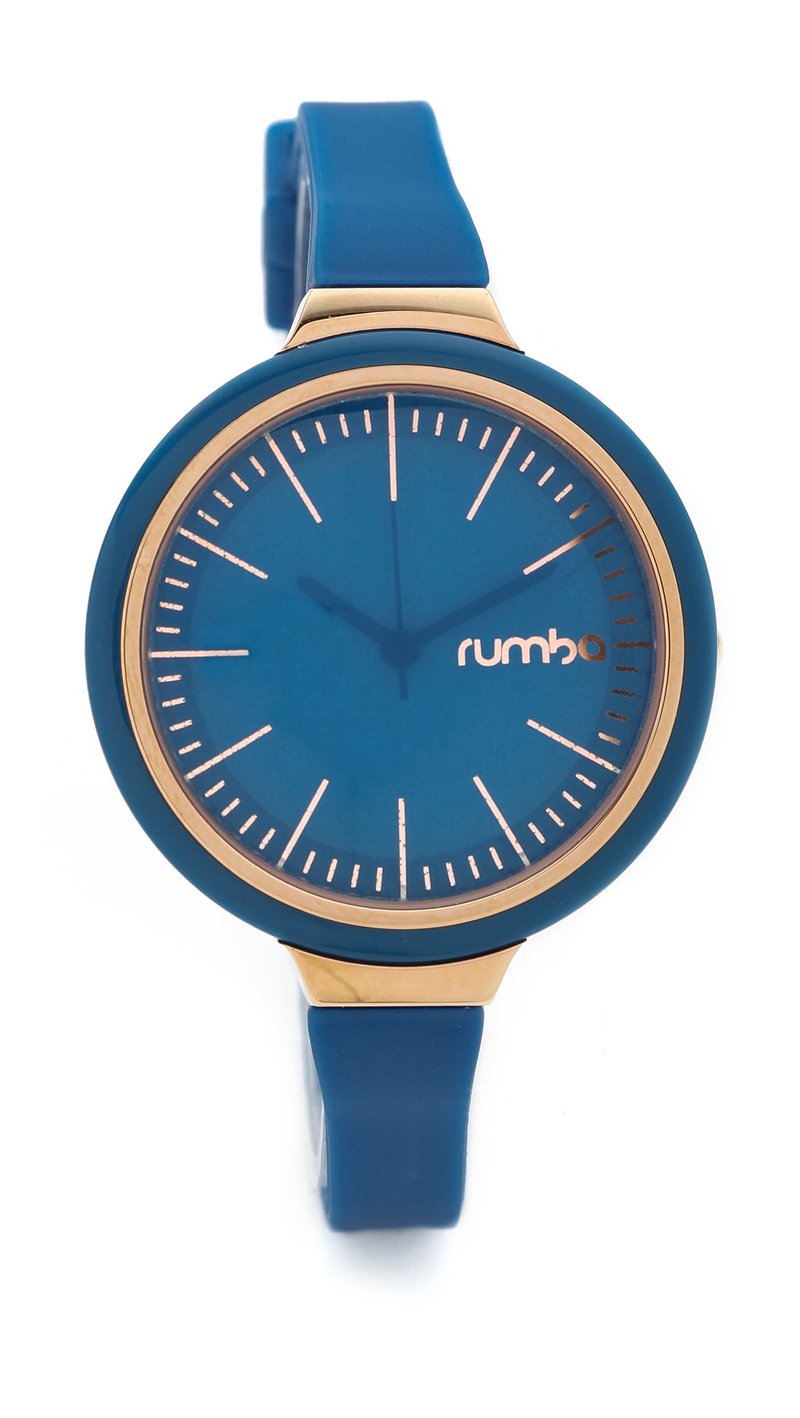 { Rumba Time } 美国 纽约 潮流 时尚 表牌 Orchard Gloss - 亮钴蓝 - 女表 - 其他金属 蓝色
