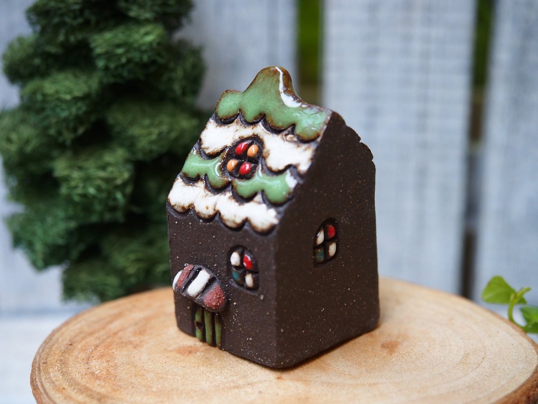【彩虹村 Rainbow Village】 -超可爱陶手作黑巧克力+抹茶屋 - 摆饰 - 其他材质 