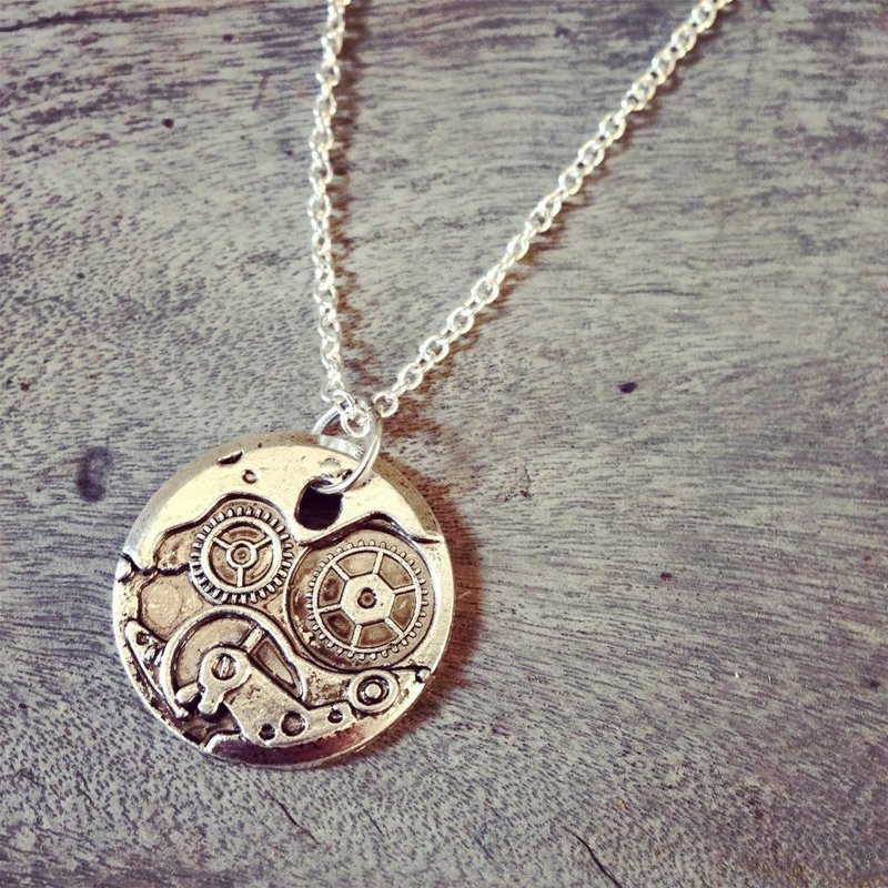 【Story Necklace 故事项链】大齿轮 - 项链 - 其他金属 