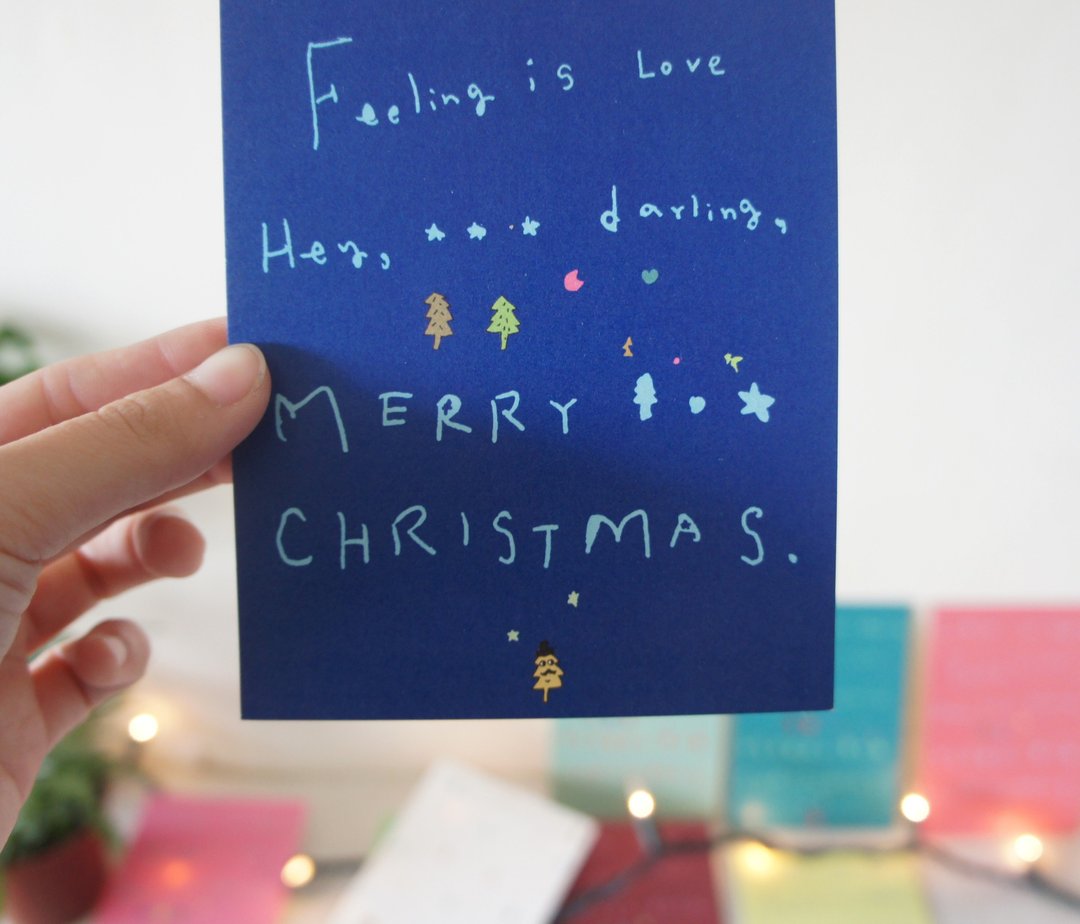 圣诞优惠任选三张100元 Halo Christmas ---Hey Darling 圣诞卡片 - 卡片/明信片 - 纸 多色