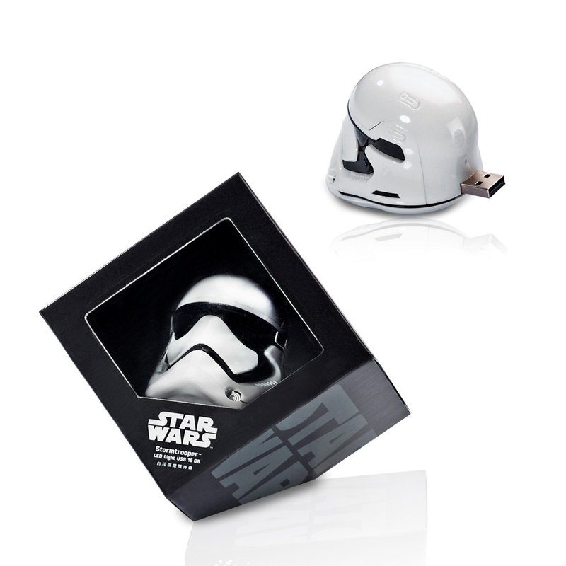 InfoThink STARWARS 星际大战 白兵夜灯 (内置16GB保存功能) - 灯具/灯饰 - 塑料 白色