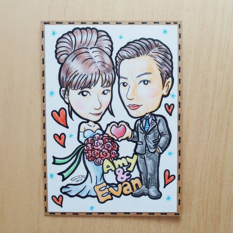 人物造型 Q版画加购区 - 其他 - 纸 多色