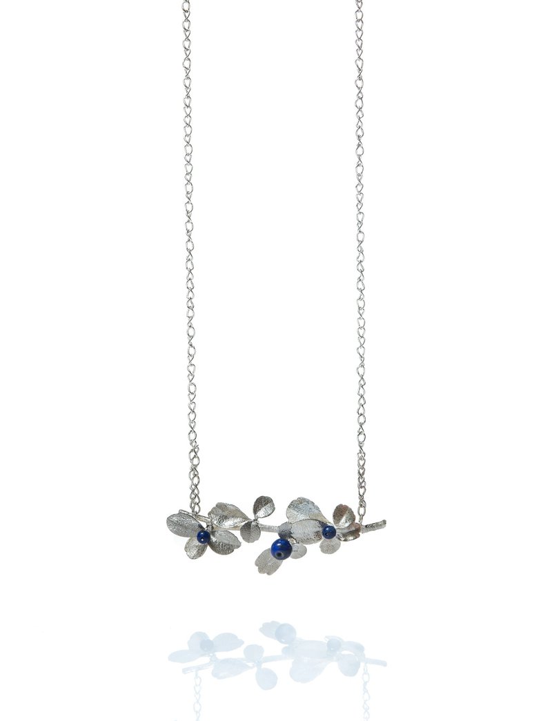 归鱼 |自然纹理系列| 福建茶枝条项链 - 项链 - 其他金属 