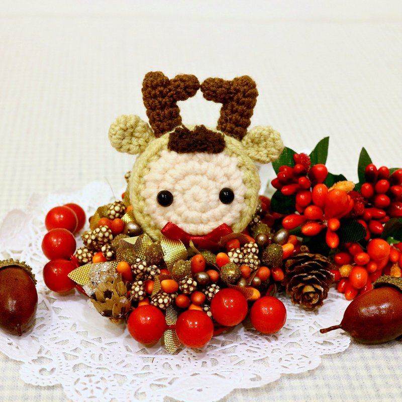 麋鹿－奶茶。伸缩拉环。证件夹 - 证件套/卡套 - 其他材质 