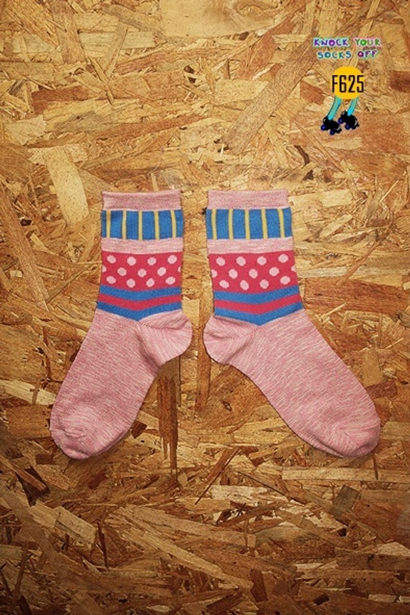 粉色玩具棉袜!!夏漪眺=knock your socks off !! - 袜子 - 其他材质 粉红色