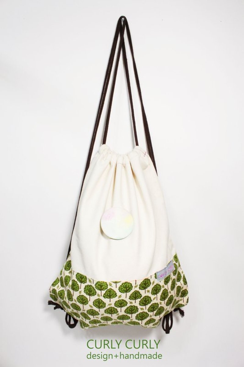 [CURLY CURLY] Pure Bags _The trees (已全数售出!!!!!!) - 侧背包/斜挎包 - 其他材质 绿色
