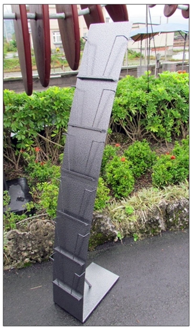 杂志架　DM架　传单架　设计款展示架　商场展场架皆大方好用 - 其他家具 - 其他金属 黑色