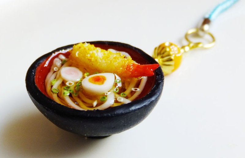 炸虾乌龙面吊饰 - 吊饰 - 其他材质 多色