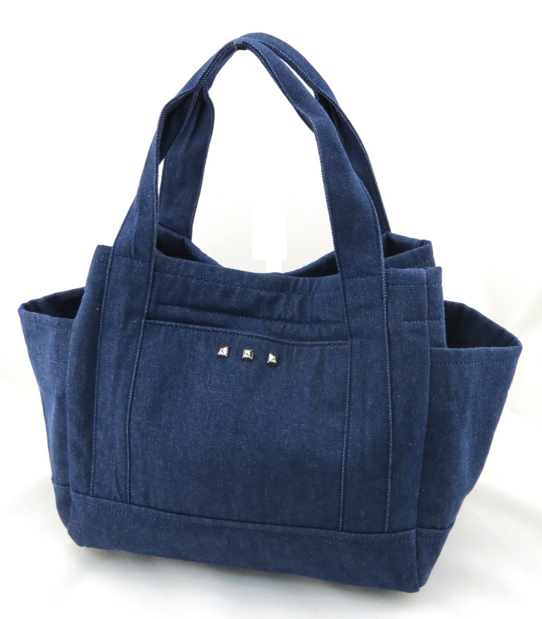 Love denim 牛仔手挽袋 - 深蓝 (活性染牛仔布, 不易脱色) - 手拿包 - 其他材质 蓝色