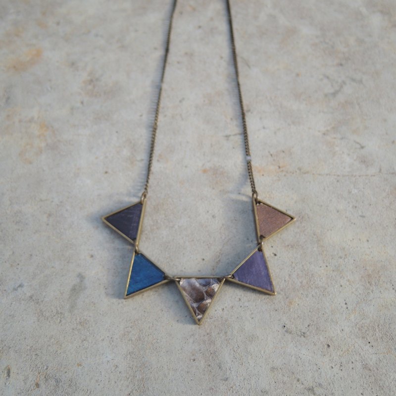 四季-冬Winer皮革项链 - 项链 - 真皮 多色