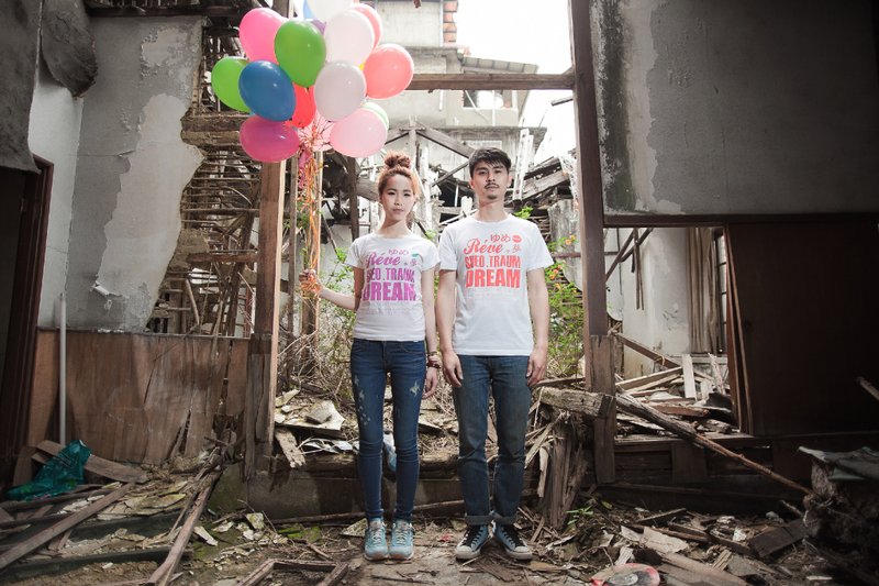 《SUMI优惠组合商品》◆梦想Tshirt2件组合◆原价1360 - 女装 T 恤 - 棉．麻 白色