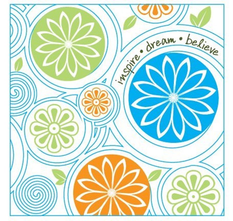 有机棉毛巾 InspireDreamBelieve - 围嘴/口水巾 - 棉．麻 